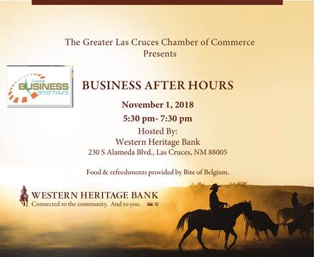 2018 Business After Hours - Western Heritage Bank